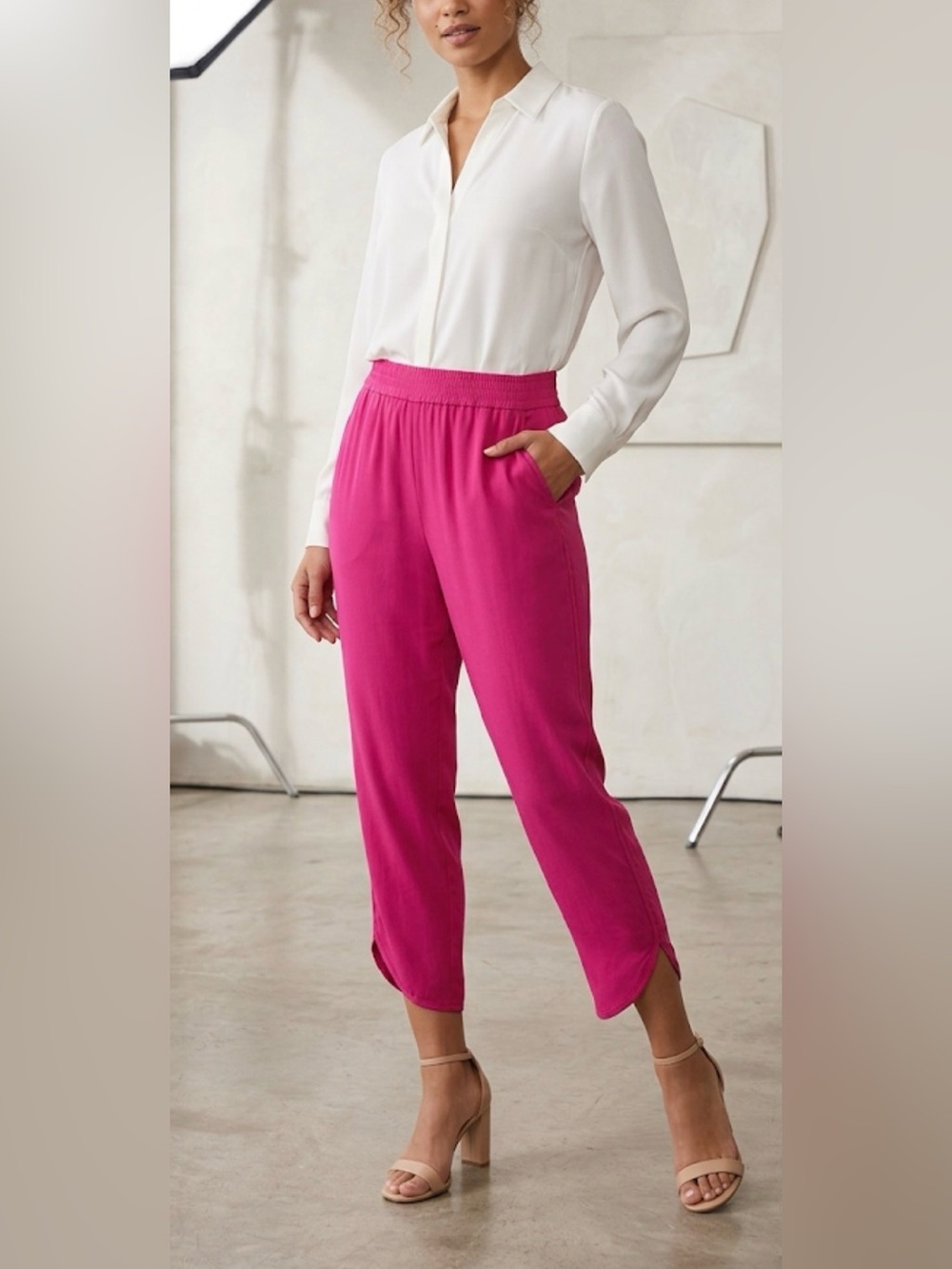 Zara Fuchsia Capri
